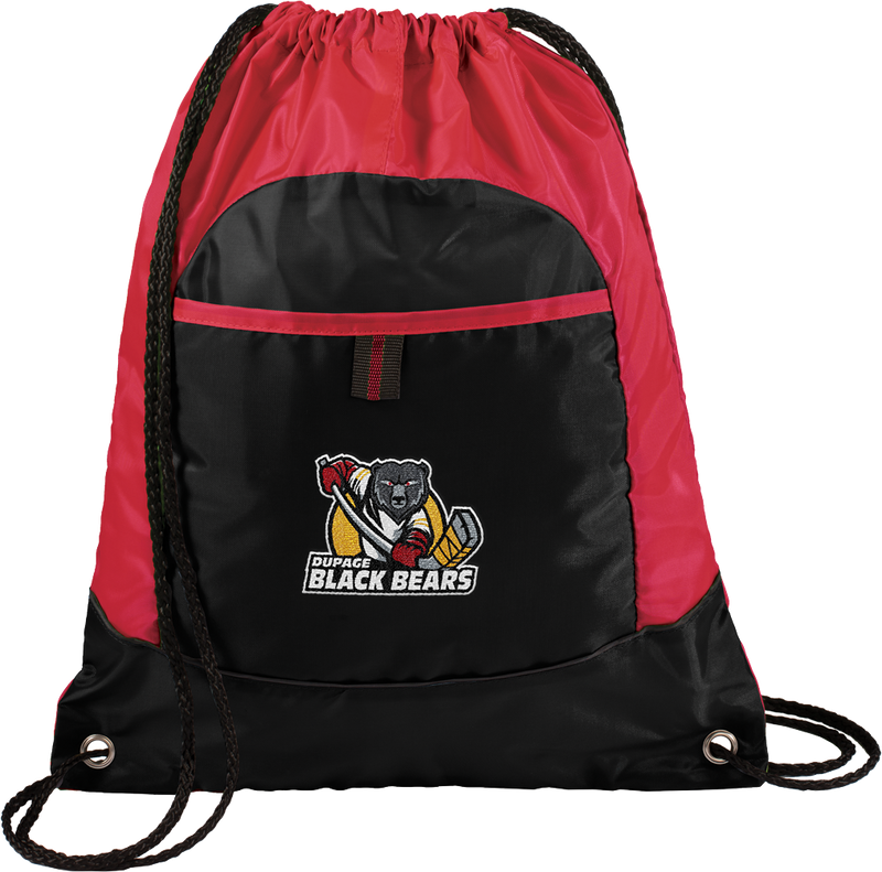 Dupage Black Bears Pocket Cinch Pack