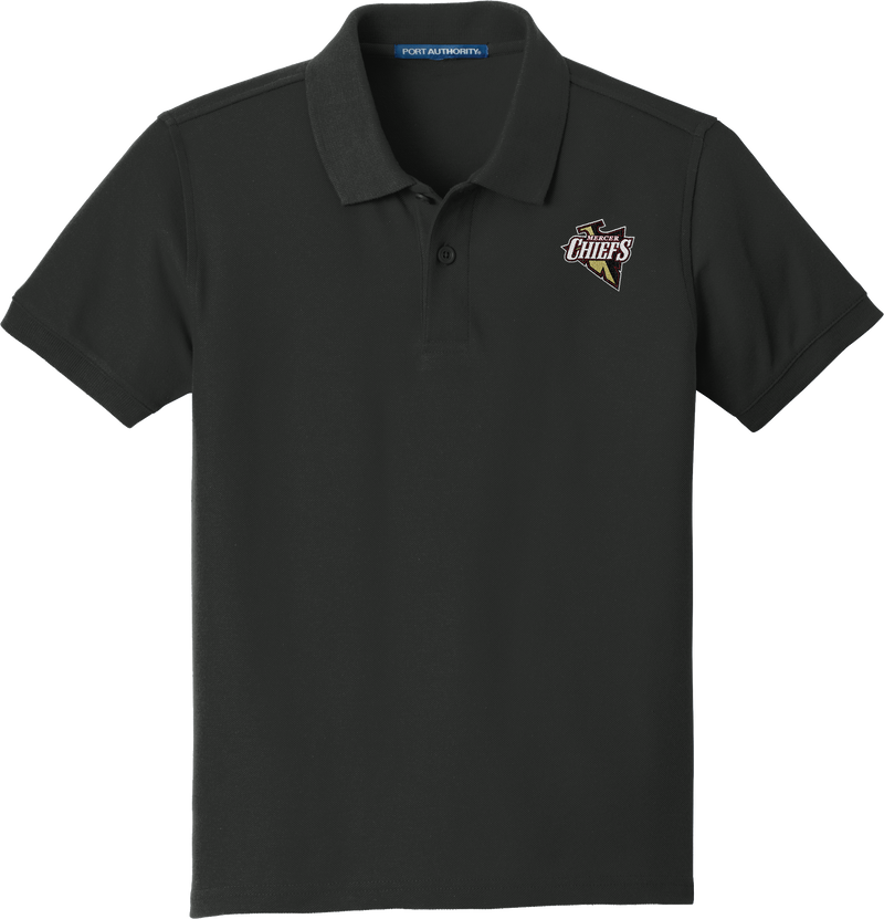 Mercer Chiefs Youth Core Classic Pique Polo