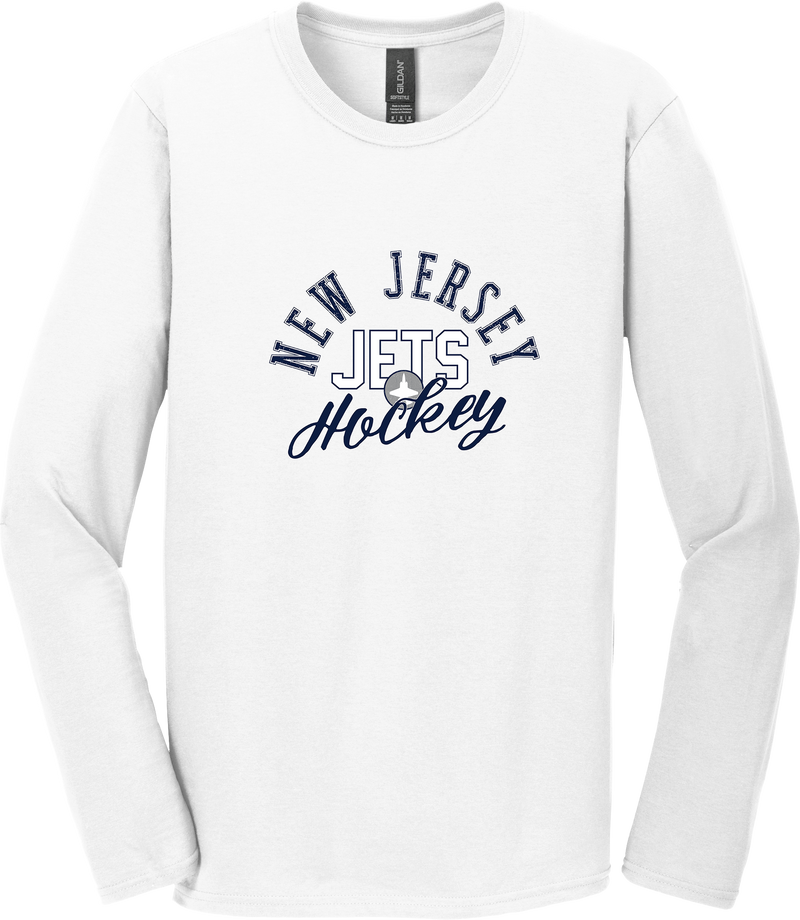 NJ Jets Softstyle Long Sleeve T-Shirt