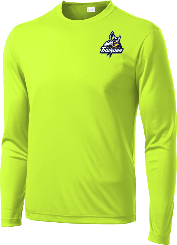 Mon Valley Thunder Long Sleeve PosiCharge Competitor Tee