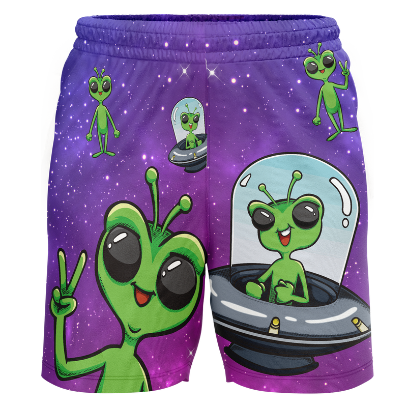Randolph Middle School Alien Youth Workout Wear Shorts