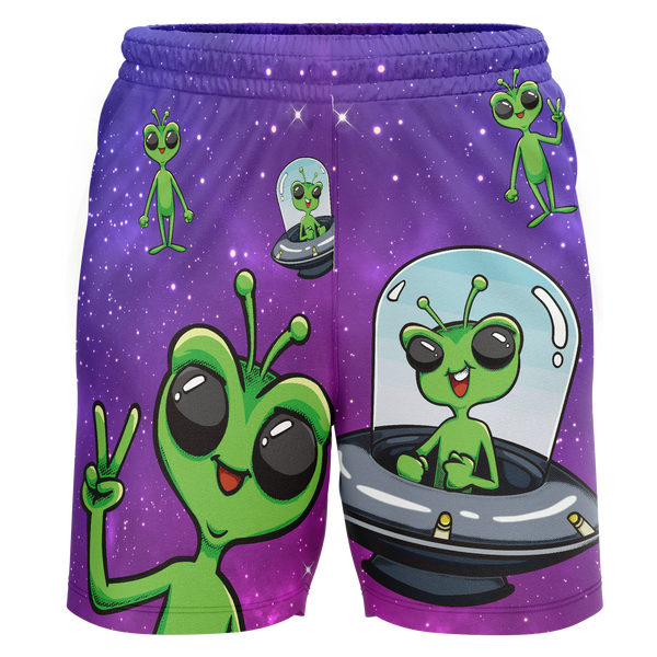 Red Bank Generals Alien Youth Workout Wear Shorts
