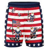 Wilmington Nighthawks American Eagle Adult Workout Wear Shorts