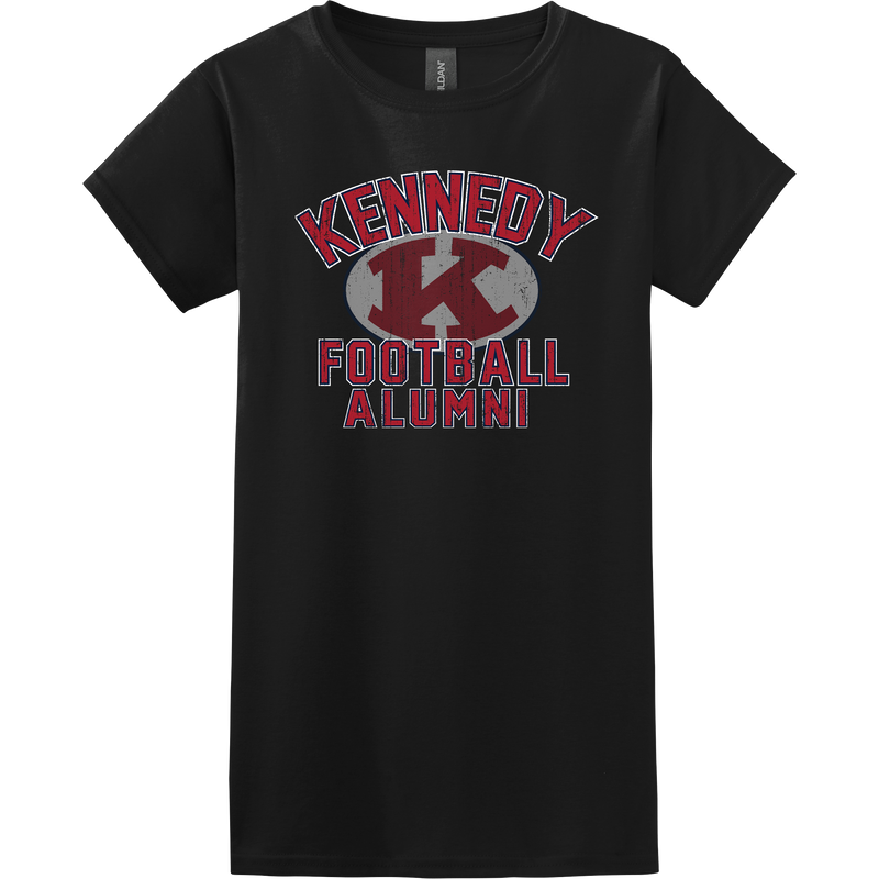 JFK Knights Football Alumni Softstyle Ladies' T-Shirt