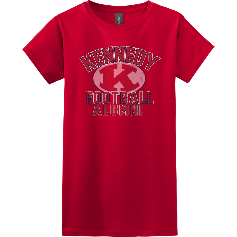 JFK Knights Football Alumni Softstyle Ladies' T-Shirt