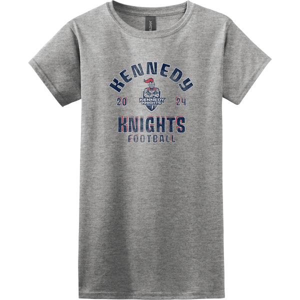 JFK Knights Football Softstyle Ladies' T-Shirt