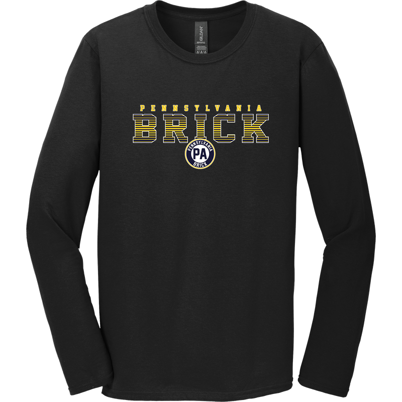 PA Brick Softstyle Long Sleeve T-Shirt