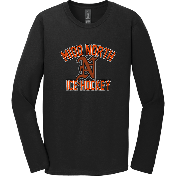 Midd North Hockey Softstyle Long Sleeve T-Shirt