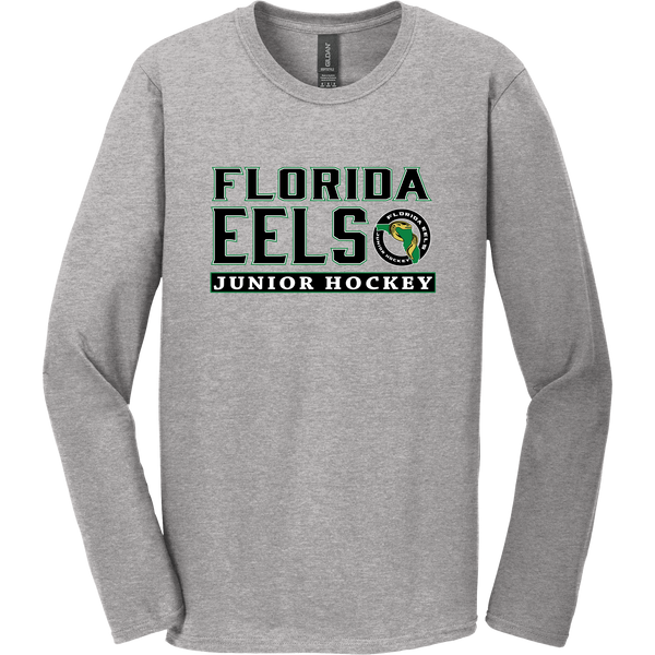 Florida Eels Softstyle Long Sleeve T-Shirt