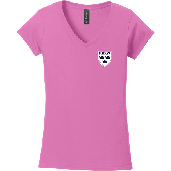 Lady Kings Softstyle Ladies Fit V-Neck T-Shirt