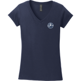 NYC Hockey Club Softstyle Ladies Fit V-Neck T-Shirt