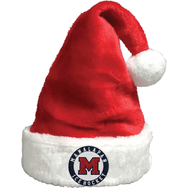 Manalapan Hockey Plush Santa Hat