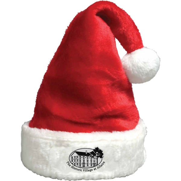 Allaire Village Plush Santa Hat