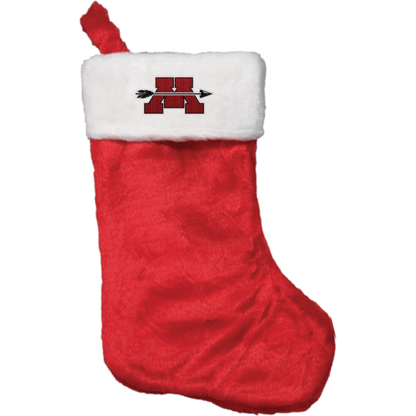 Mercer Arrows Plush Christmas Stocking