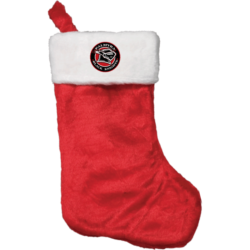 Palmyra Black Knights Plush Christmas Stocking