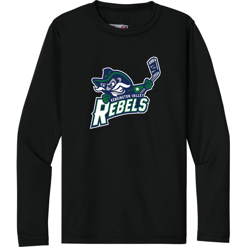 Kensington Valley Rebels Youth Cooling Performance Long Sleeve Tee