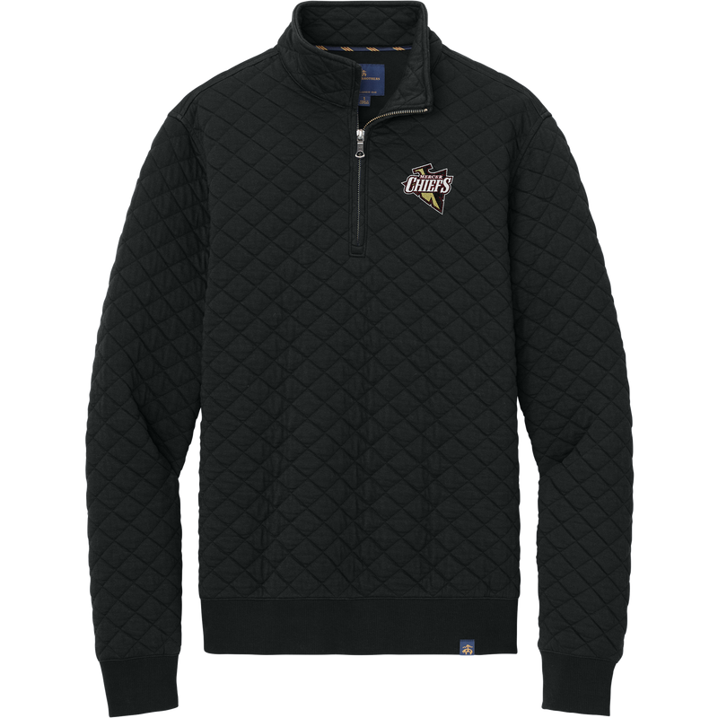 Mercer Chiefs Brooks Brothers Diamond Quilt 1/4-Zip