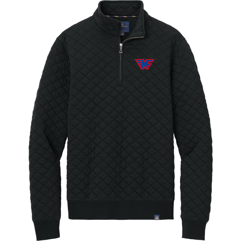 Mid-Fairfield Brooks Brothers Diamond Quilt 1/4-Zip