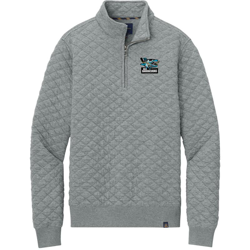 Boca Barracudas Brooks Brothers Diamond Quilt 1/4-Zip