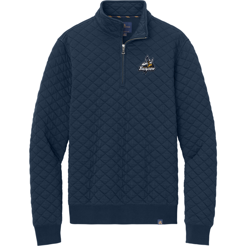 Mon Valley Thunder Brooks Brothers Diamond Quilt 1/4-Zip