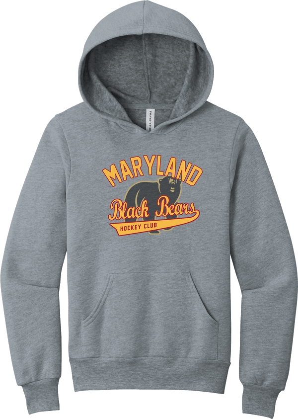 Maryland Black Bears Youth Sponge Fleece Pullover Hoodie