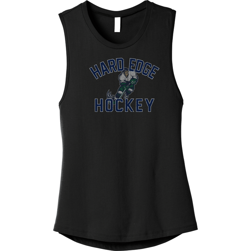 Hard Edge Hockey Womens Jersey Muscle Tank