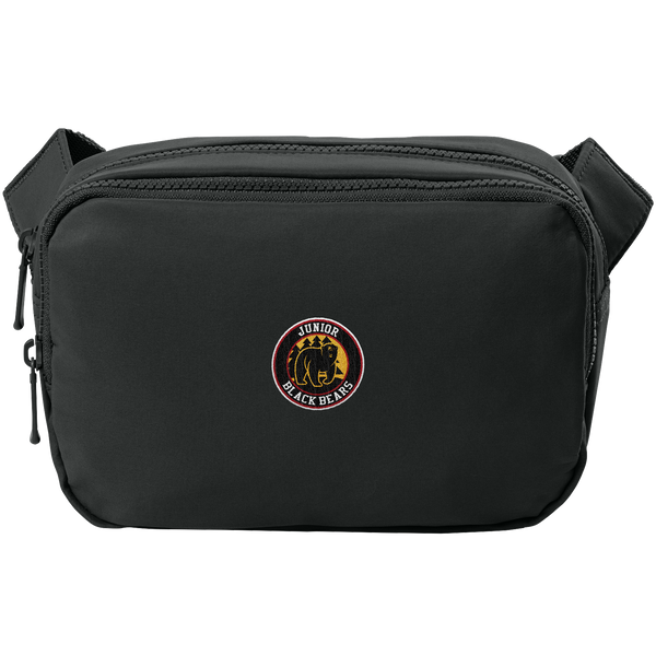 MD Jr. Black Bears Matte Dual-Compartment Crossbody