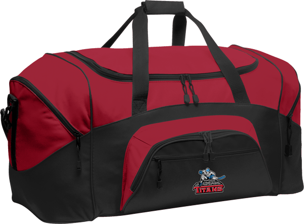 NJ Titans Standard Colorblock Sport Duffel