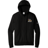 Dupage Black Bears Nike Club Fleece Sleeve Swoosh Full-Zip Hoodie