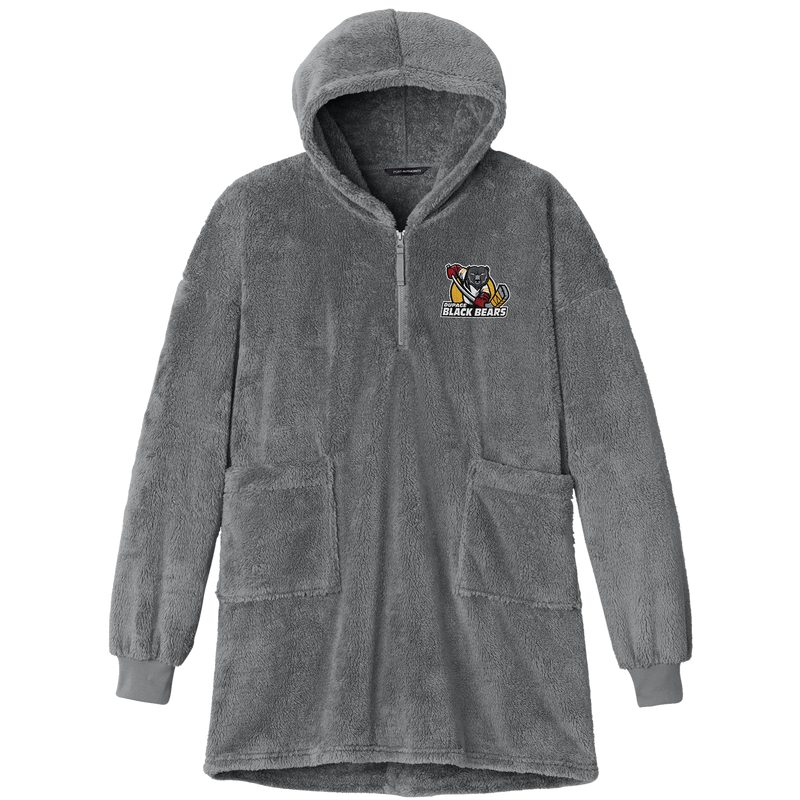 Dupage Black Bears Plush Poncho
