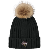 Mercer Chiefs Faux Fur Pom Beanie