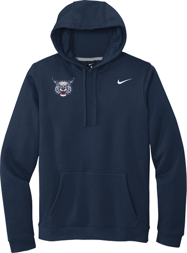 CT Bobcats Nike Club Fleece Pullover Hoodie