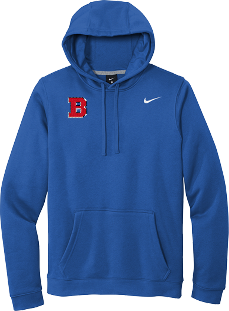 CT Bobcats Nike Club Fleece Pullover Hoodie