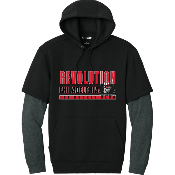 Phila Revolution Tough Fleece Layered Hoodie