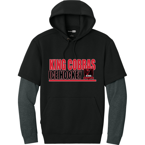 King Cobras Tough Fleece Layered Hoodie