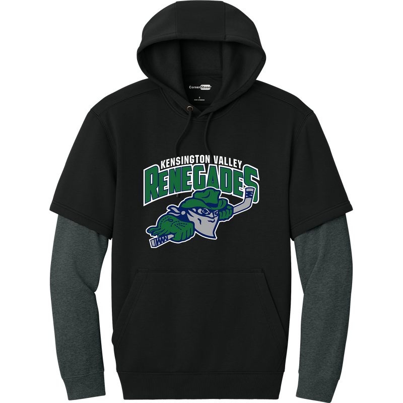 Kensington Valley Renegades Tough Fleece Layered Hoodie