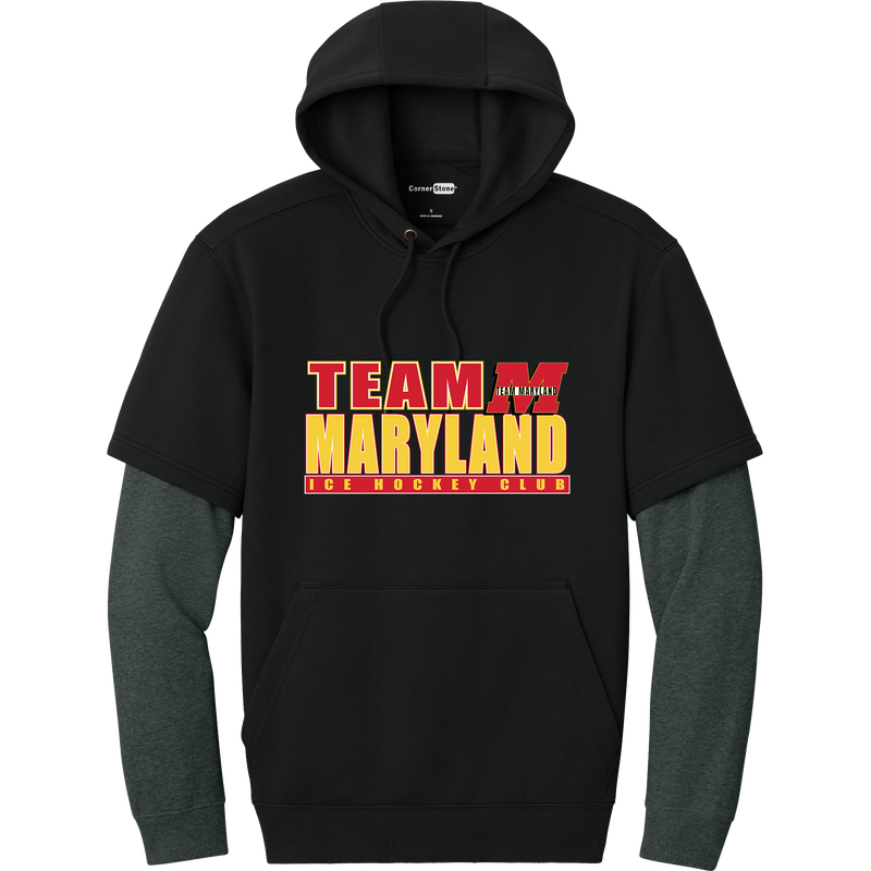 Team Maryland Tough Fleece Layered Hoodie