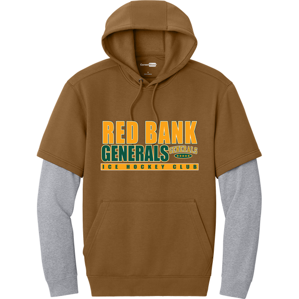 Red Bank Generals Tough Fleece Layered Hoodie