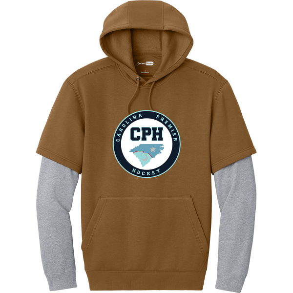 Carolina Premier Hockey Tough Fleece Layered Hoodie