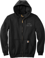 Igloo Jaguars Carhartt Midweight Hooded Zip-Front Sweatshirt