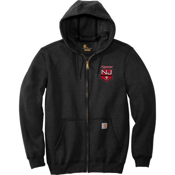 NJ Raiders Carhartt Midweight Hooded Zip-Front Sweatshirt