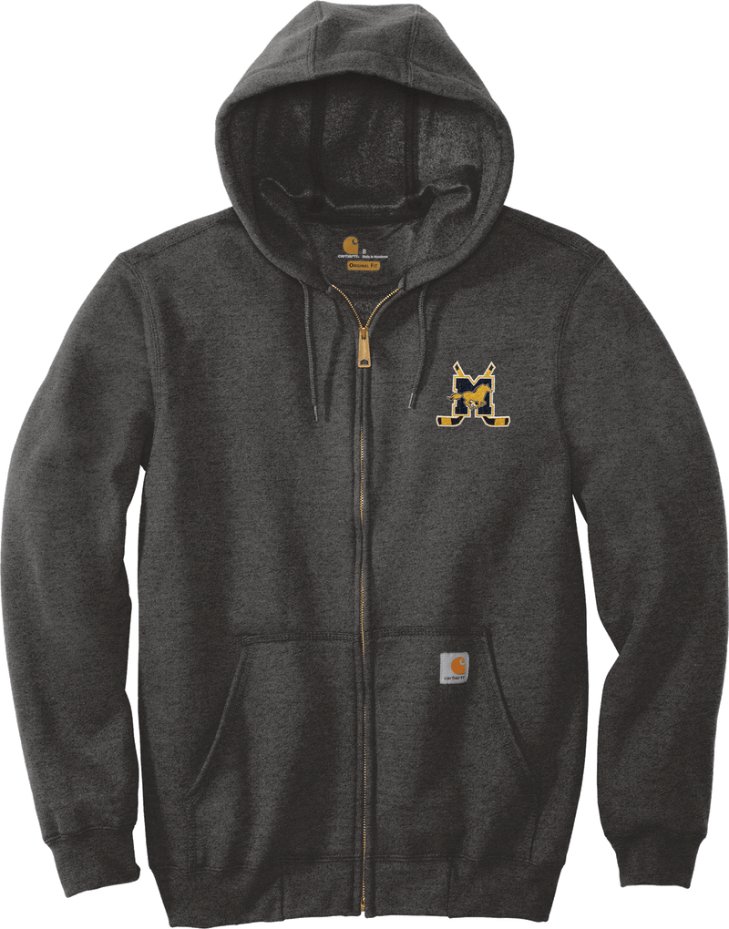 Marlboro Hockey Carhartt Midweight Hooded Zip-Front Sweatshirt