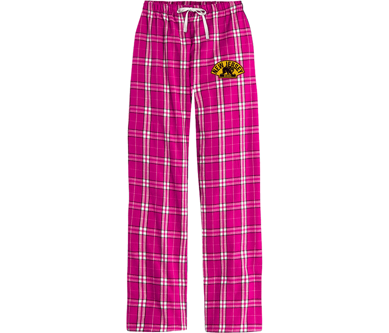 NJ Bears Women's Flannel Plaid Pant