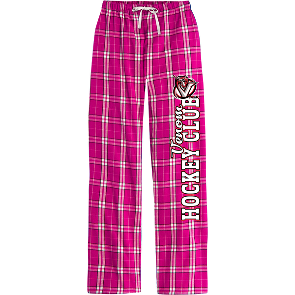 Venom Hockey Club Women's Flannel Plaid Pant