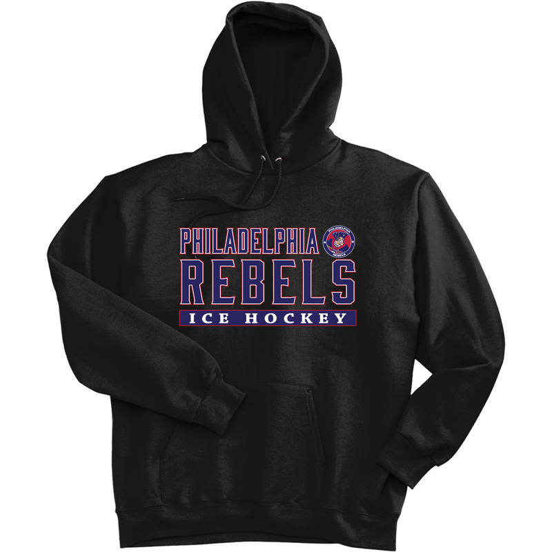 Philadelphia Rebels Ultimate Cotton - Pullover Hooded Sweatshirt