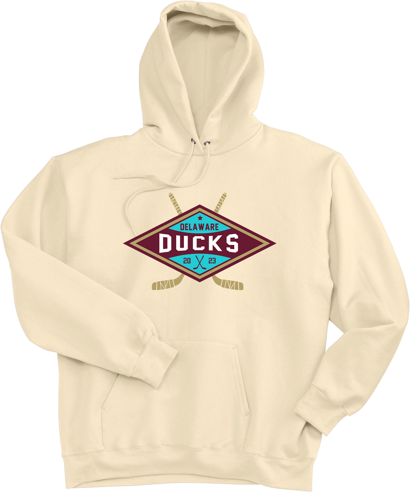 Delaware Ducks Ultimate Cotton - Pullover Hooded Sweatshirt