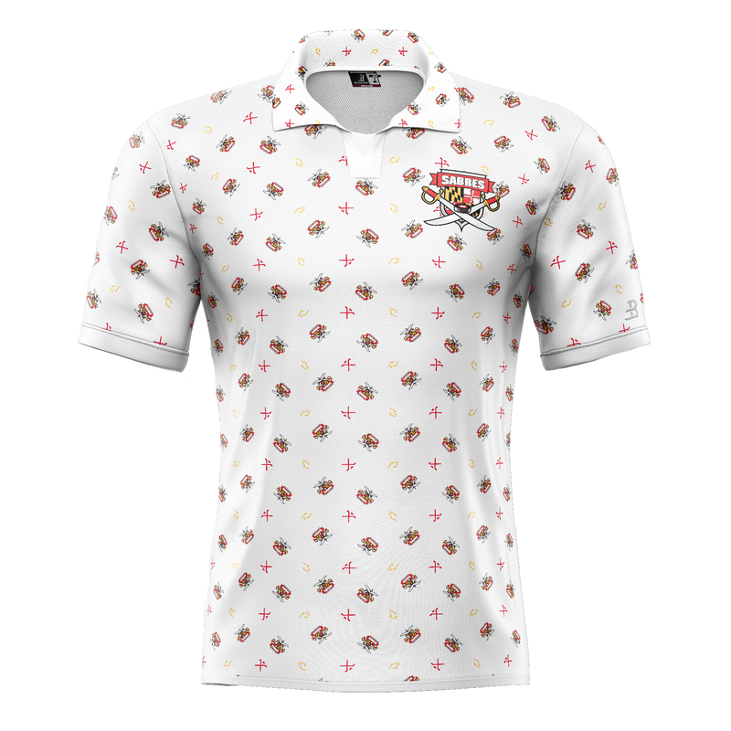 SOMD Sabres Adult Sublimated Polo Tee