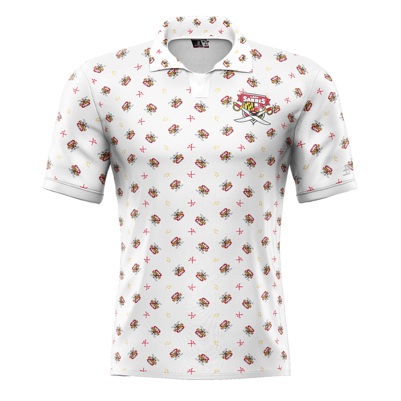 SOMD Lady Sabres Youth Sublimated Polo Tee