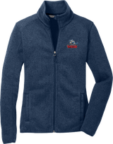 NJ Titans Ladies Sweater Fleece Jacket