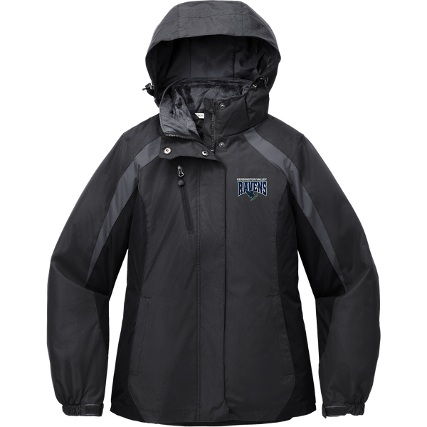 Kensington Valley Ravens Ladies Colorblock 3-in-1 Jacket